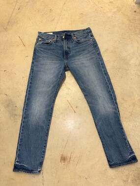 Levi's Premium 502 Taper Fit Men's Jeans W30 L30 Medium Wash